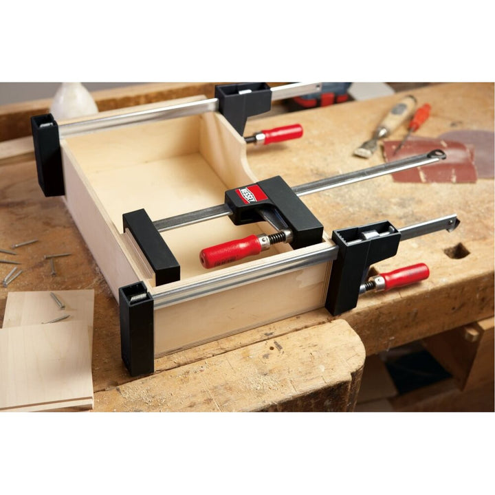 Bessey UK3.024 Clamp, woodworking, small case clamp, UniKlamp, 3.125” x 24 In., 330 lb