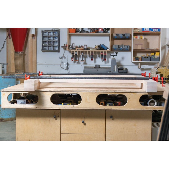 Bessey PC34-2-4PK 3/4" pipe clamp, 4 pck