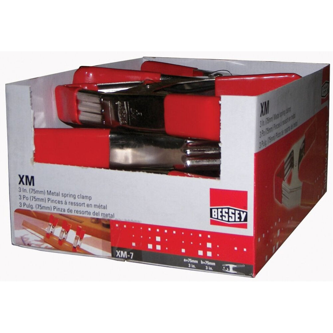 Bessey XM3 Clamp, spring clamp, metal, 1-1/4 In. x 1 inch