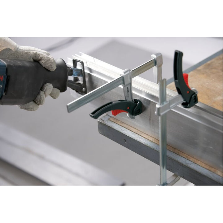 Bessey KLI3.016 Clamp, woodworking, small lever clamp, KliKlamp, 16” x 3 In., 260 lb