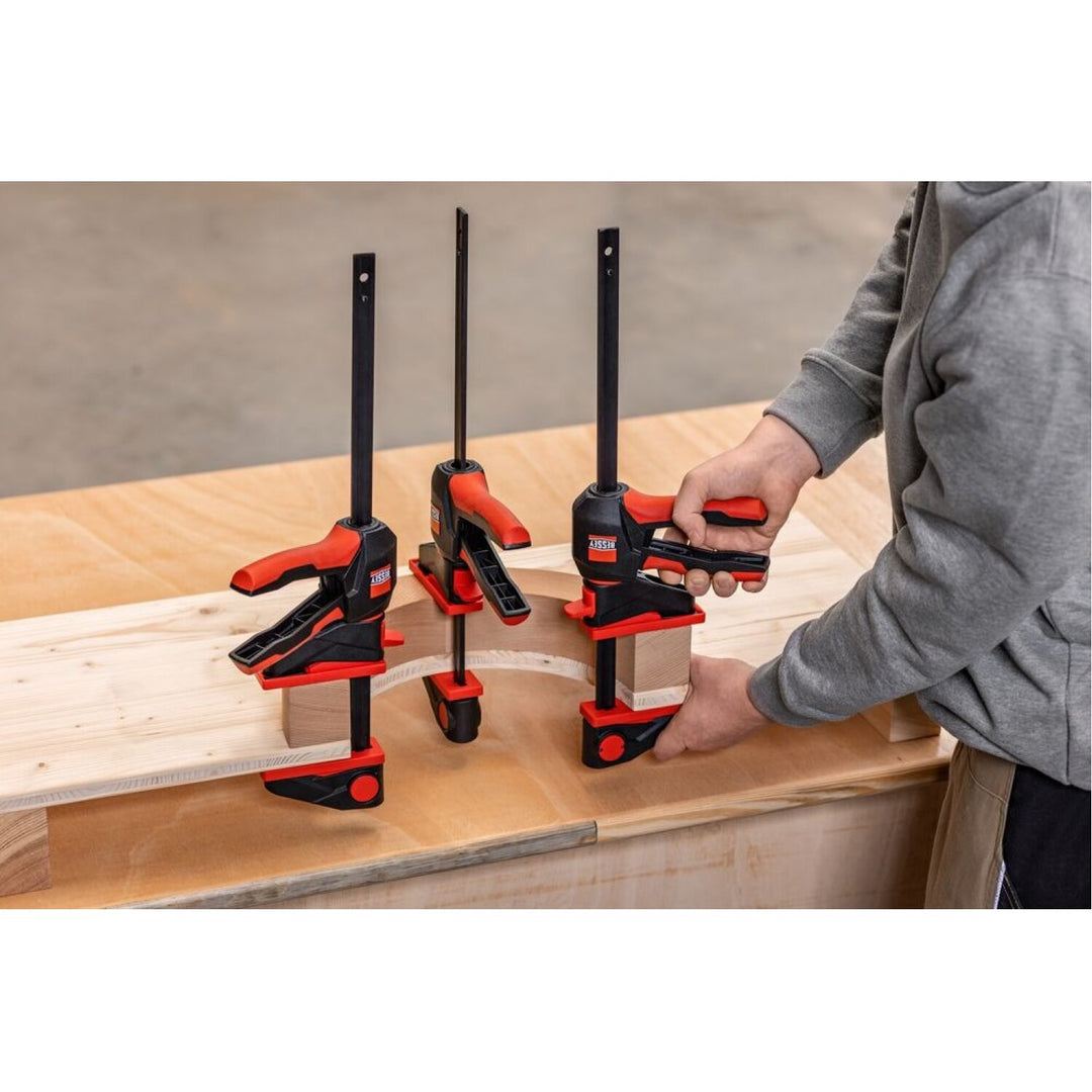 Bessey EHKL360-12-SET Large Trigger Clamp 360 Degree, 300 lb, 4 x 12