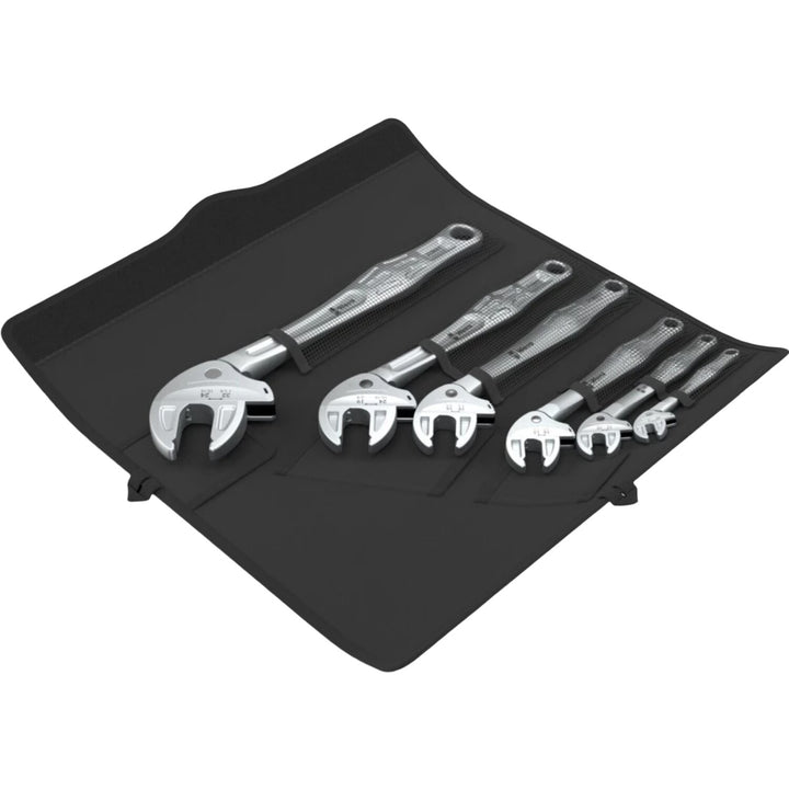 Wera 05020111001 6004 Joker 6 Set 1 Self-Setting Spanner Set, 6 Pieces