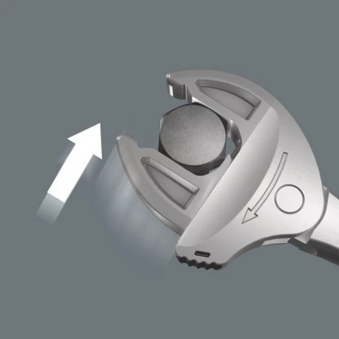 Wera 05020332001 006 Joker S/L Self-Setting Double Open-End Spanner 7/16"; 1/2", 5/8"; 11/16"; 3/4"