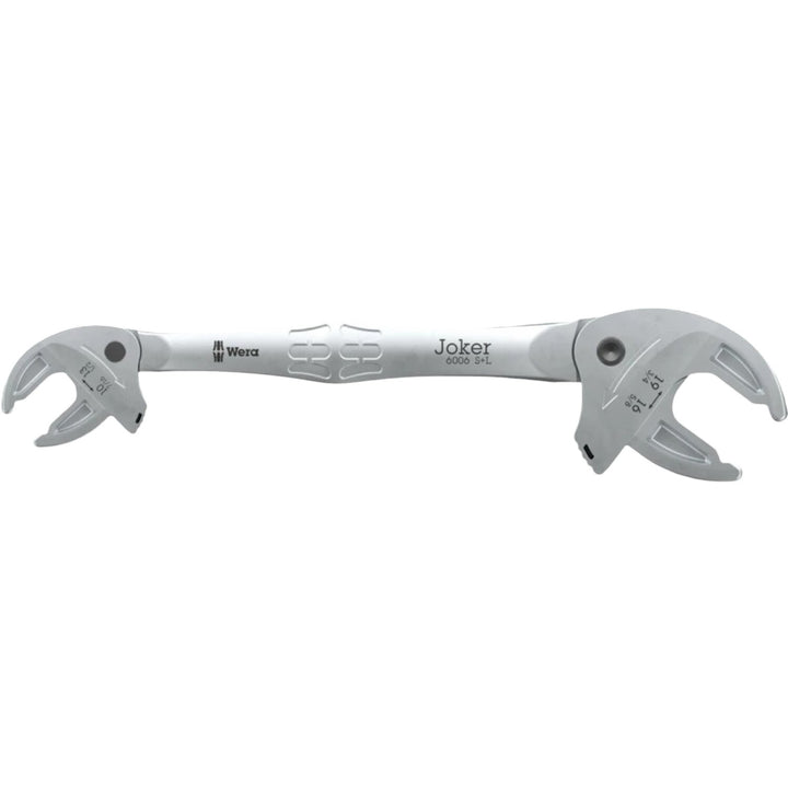Wera 05020332001 006 Joker S/L Self-Setting Double Open-End Spanner 7/16"; 1/2", 5/8"; 11/16"; 3/4"