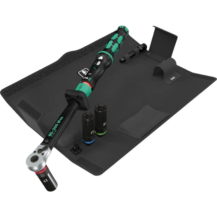 Wera 05075790001 Click-Torque Lock C 3 Car Wheel Change Set 1, 6 Pieces