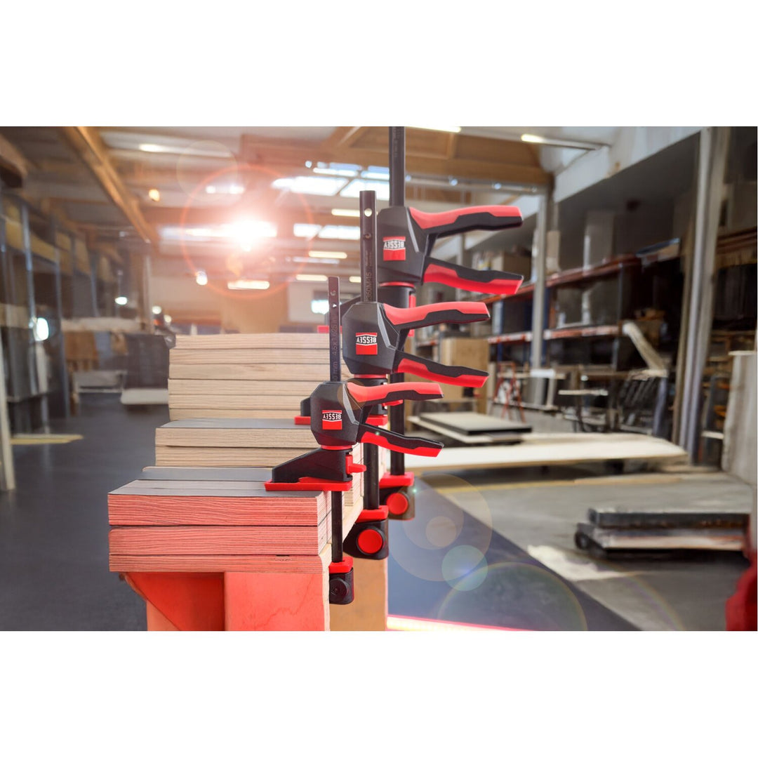 Bessey EHK360MICRO Trigger clamps, one-hand bar clamps with 360° rotating handle