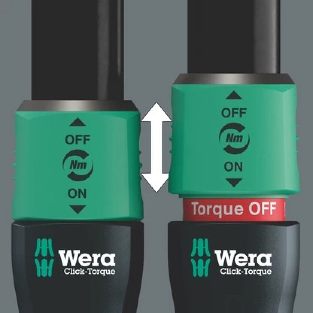 Wera 05075790001 Click-Torque Lock C 3 Car Wheel Change Set 1, 6 Pieces