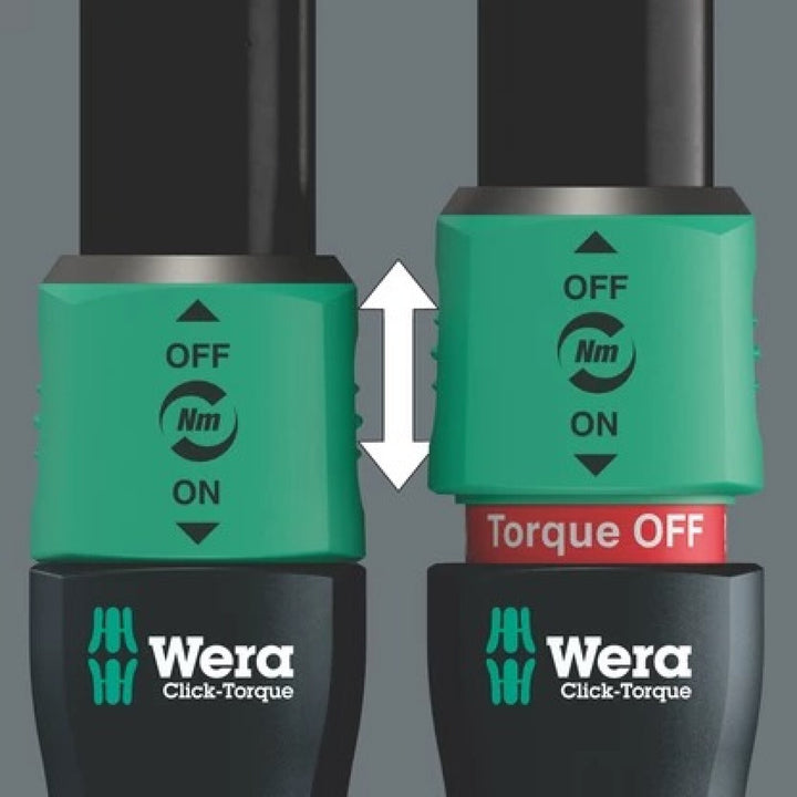 Wera 05075790001 Click-Torque Lock C 3 Car Wheel Change Set 1, 6 Pieces