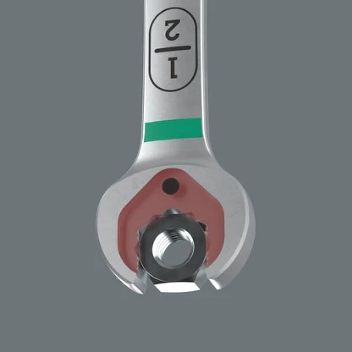 Wera 05020364001 6007 Joker Ratcheting Combination Spanner Sb, Long Design, Imperial, 1/2" X 245 Mm