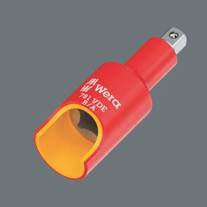 Wera 05024692001 781 B/A Vde Connector, Insulated, 3/8", 781 B/A X 1/4 X 66 Mm X 3/8"