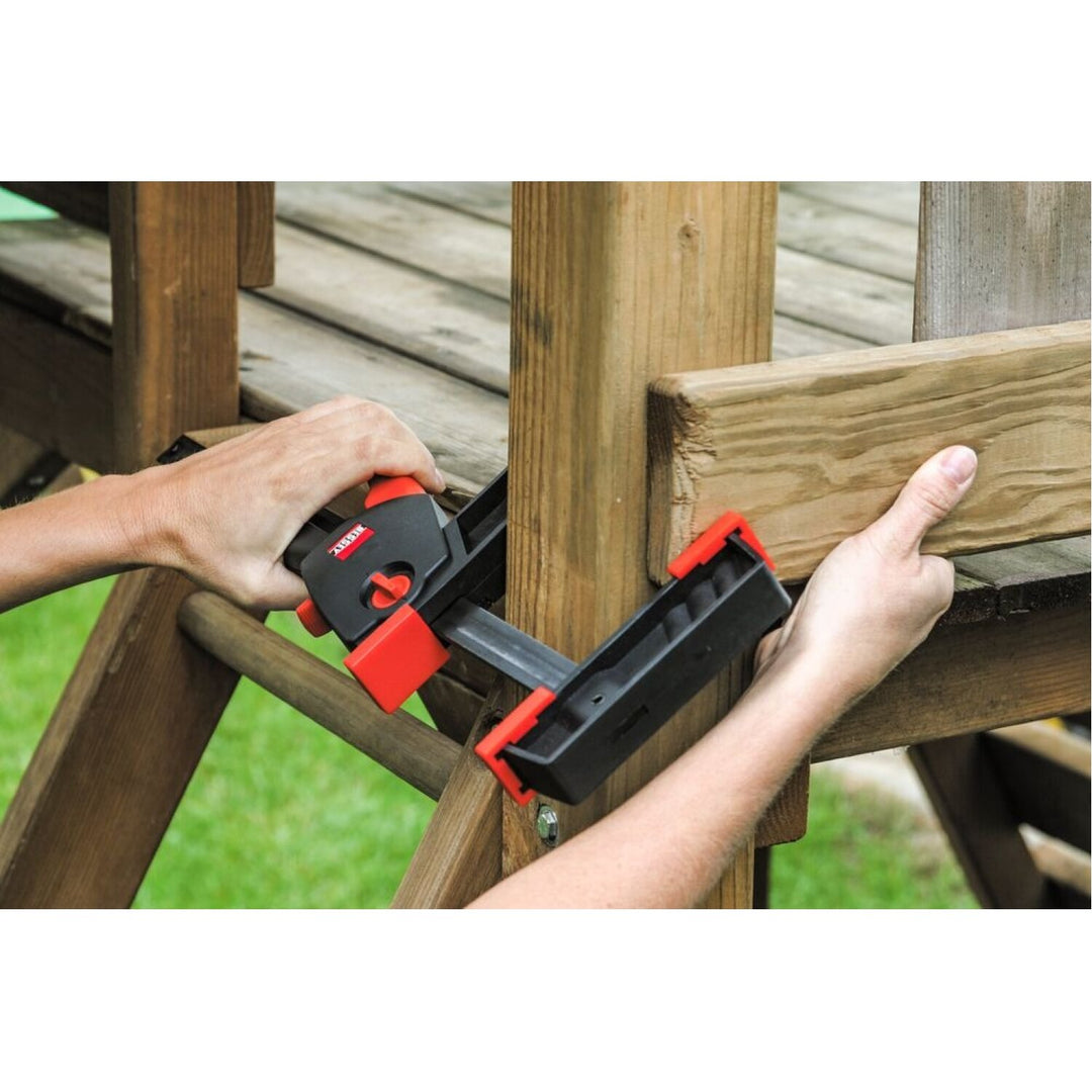 Bessey DUO65-8 Clamp, one hand, DuoKlamp Series, 3 1/4 In. x 24 In., 260 LB
