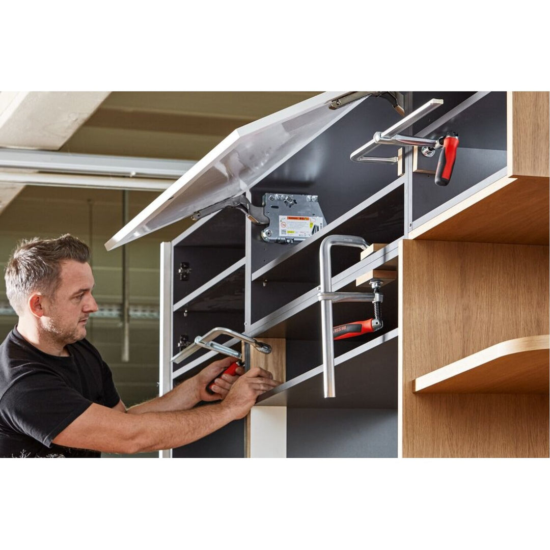 Bessey GZ50-12PH Pivot handle clamp , 20 In. x 4.75 In. opening