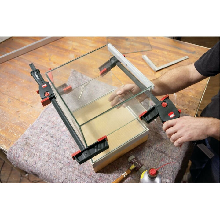 Bessey DUO16-8 Clamp, one hand, DuoKlamp Series, 3 1/4 In. x 6 In., 260 LB