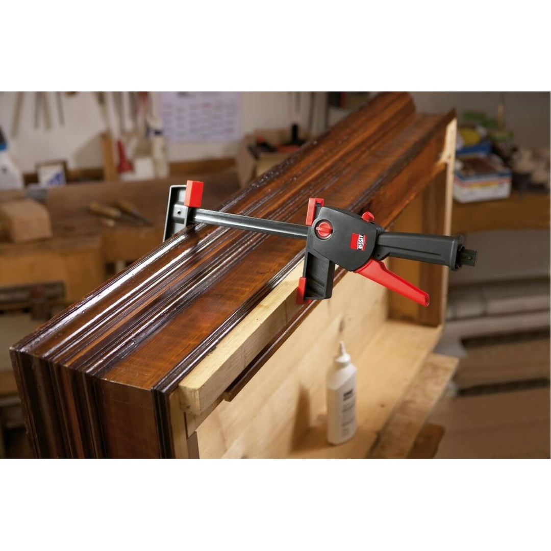 Bessey DUO65-8 Clamp, one hand, DuoKlamp Series, 3 1/4 In. x 24 In., 260 LB