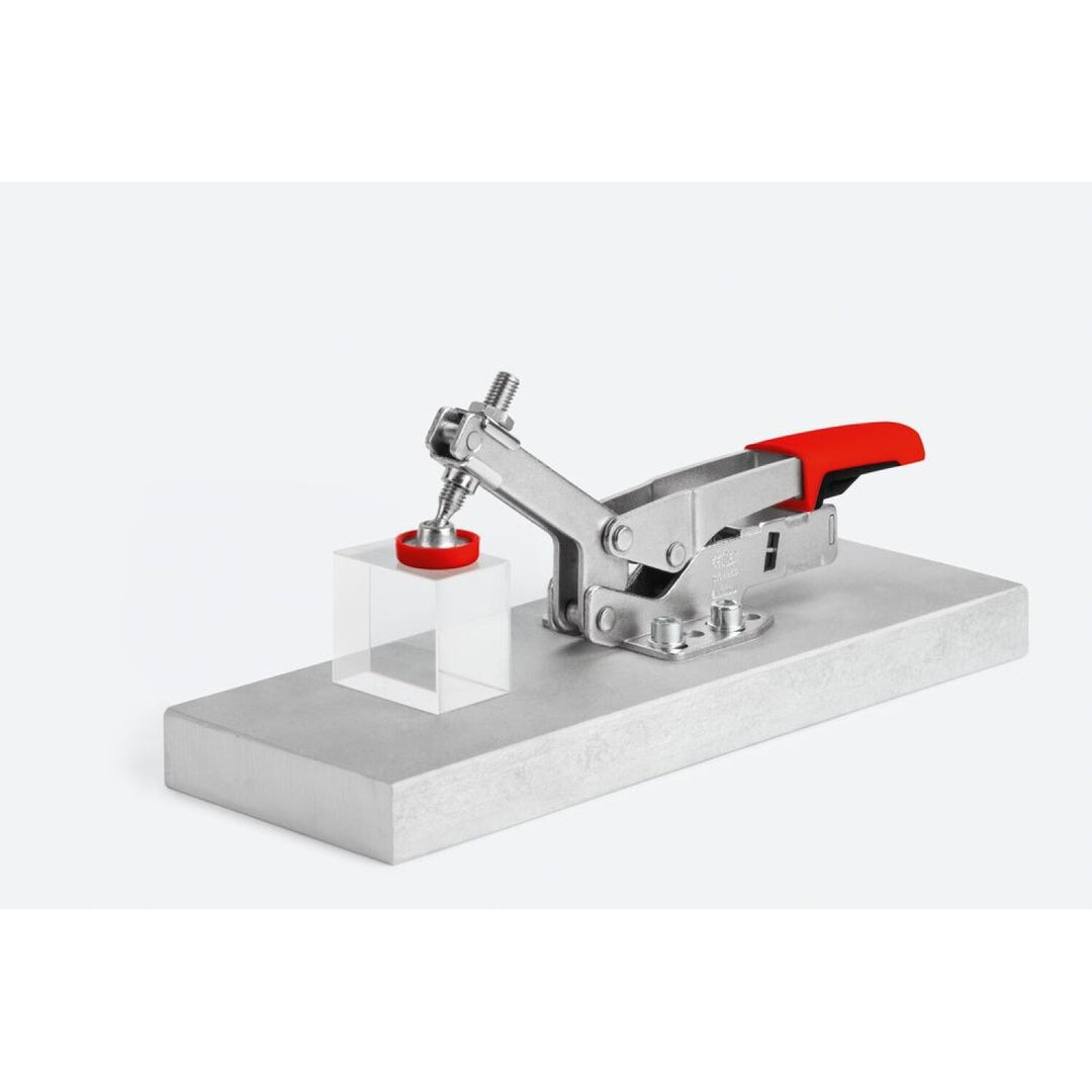 Bessey STC-HH70 Auto adjust toggle clamp, horizontal high profile, flanged base