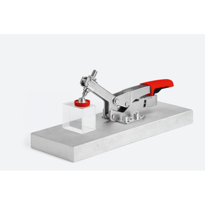 Bessey STC-IHH15 Auto adjust toggle clamp, horizontal push pull, flanged base