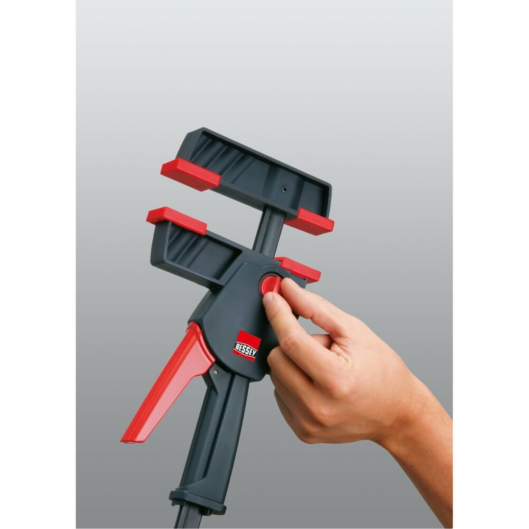 Bessey DUO65-8 Clamp, one hand, DuoKlamp Series, 3 1/4 In. x 24 In., 260 LB