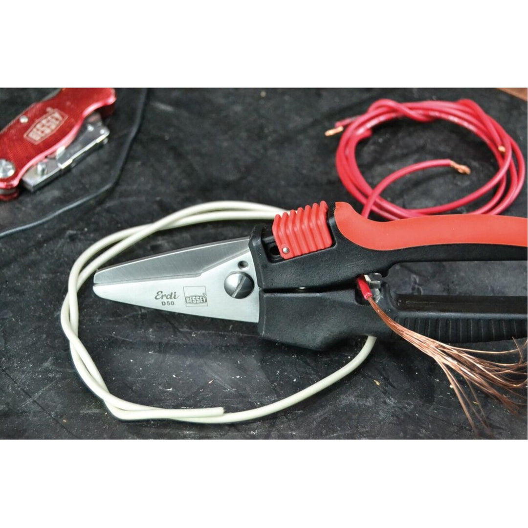 Bessey D50 Snip, Multi-Purpose, Stainless Steel Blade, Wire Cutter, Wire Stripper