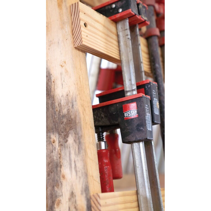 Bessey KRJR-18 Clamp, woodworking, small parallel clamp, REVO JR, 18 In. x 3.25 In, 900 lb