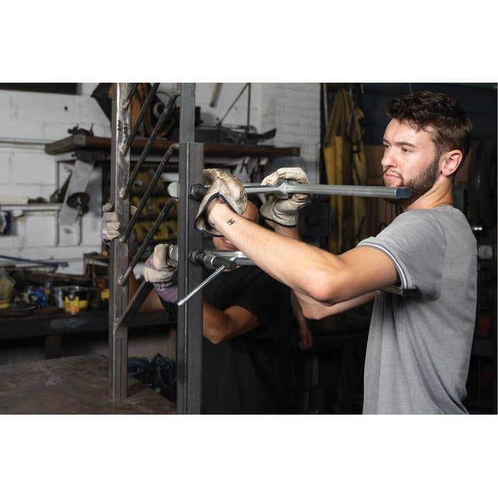 Bessey 7200S-36 Clamp, welding, F-style, heavy duty Morpad, 36 In.x 8 In., 7770 lbs