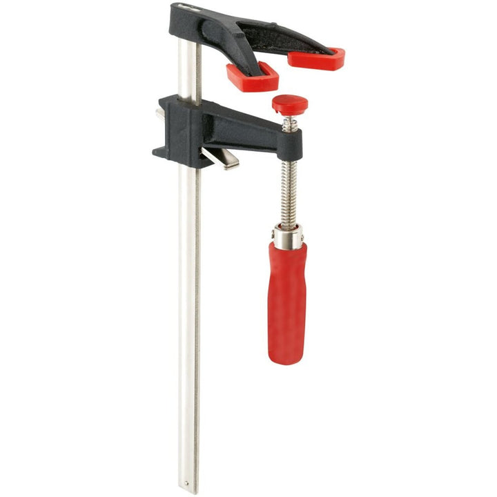 Bessey DHBC-12 Clamp, Woodworking, Double Jaw, Clutch Style, Swivel Pads, 3.5 In. x 12 In., 400 lb