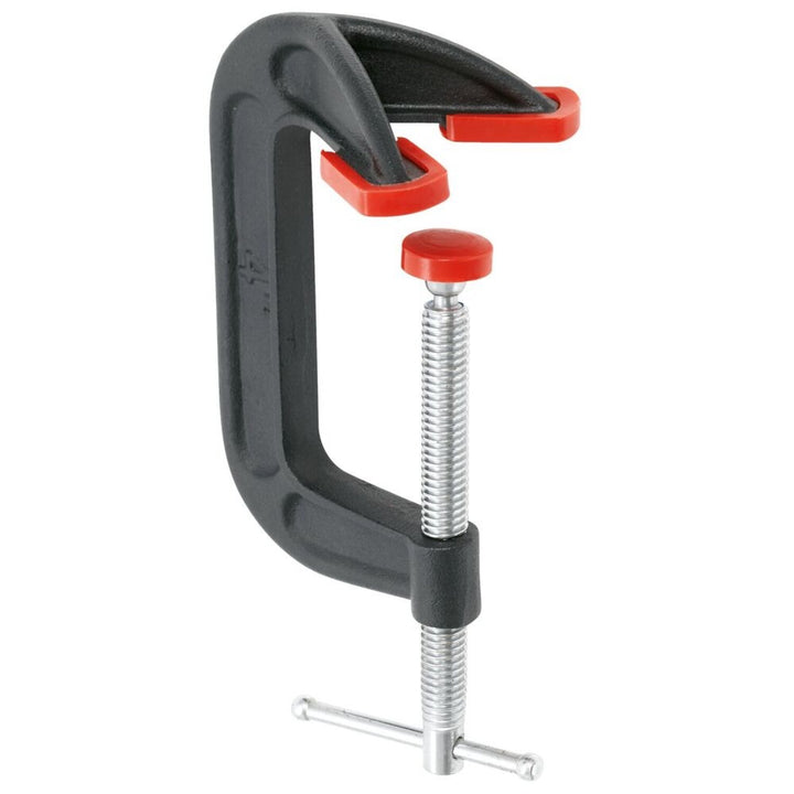 Bessey DHCC-6 Clamp, C-Style, Double Jaw, 6 In. x 2-7/8 In., 1200 lb