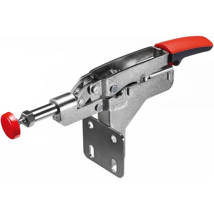 Bessey STC-IHA15 Auto adjust toggle clamp, horizontal push pull, vertical flanged base
