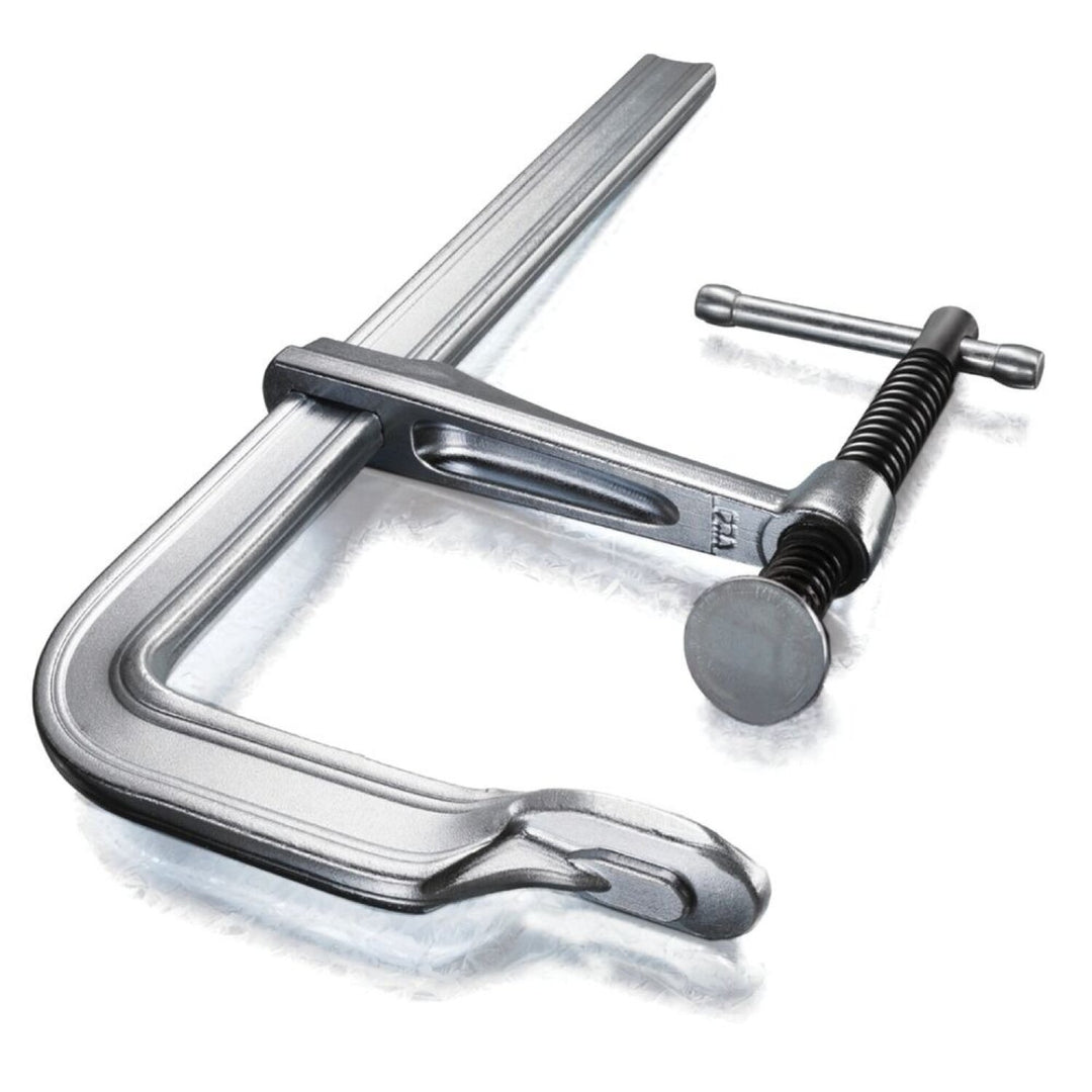 Bessey 660-S12 Clamp, welding, F-style, replaceable swivel pad, 12 In. x 4 In., 726 lb