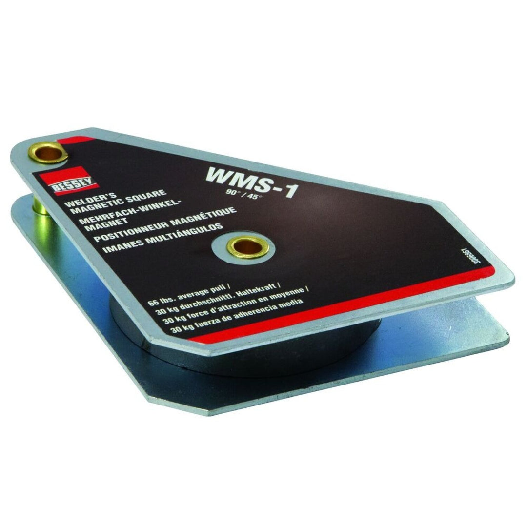 Bessey WMS-5 Magnet, magnetic square, 90/45 degrees, 112 lbs pull