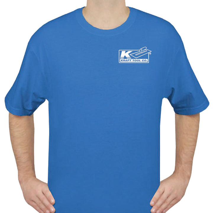 Kraft Tool KTCSHIRT-C Blue T-Shirt - L