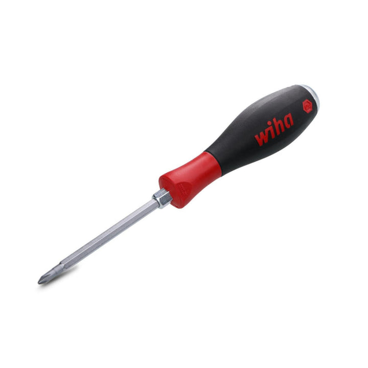 Wiha Tools 53110 #1 x 80mm SoftFinish Extra Heavy Duty Phillips Screwdriver