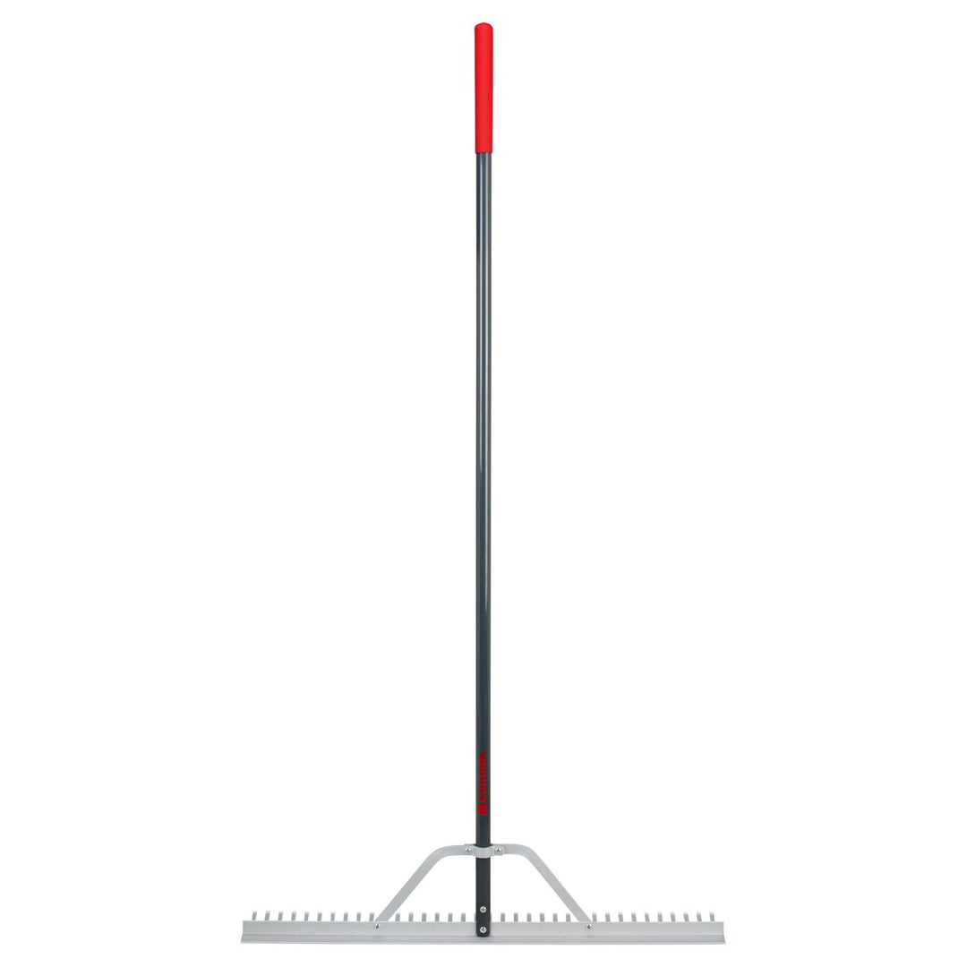 Corona RK16630 Full Aluminum Landscape Rake, 36 in. Head, 36 Tines, Poly Grip