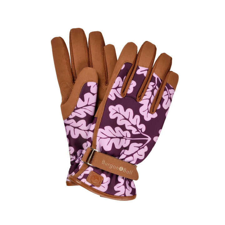 Corona GLO/OAKPLUMSM Love the Glove Garden Gloves, Oak Leaf Plum, Small/Medium