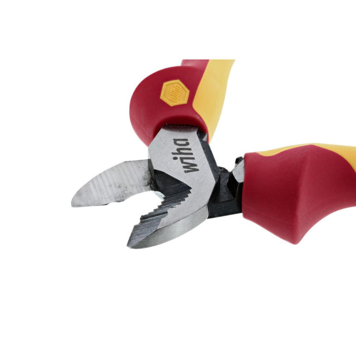 Wiha Tools 32927 Insulated Industrial Serrated Edge Cable Cutters 8"