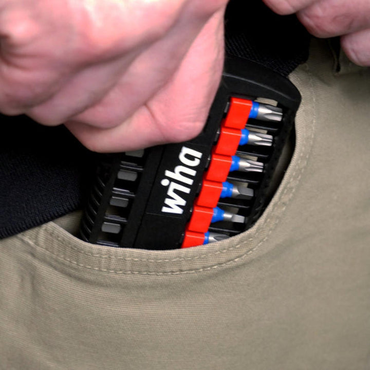 Wiha Tools 70298 7 Piece TerminatorBlue Impact Bit Set - 2 Inch Bits