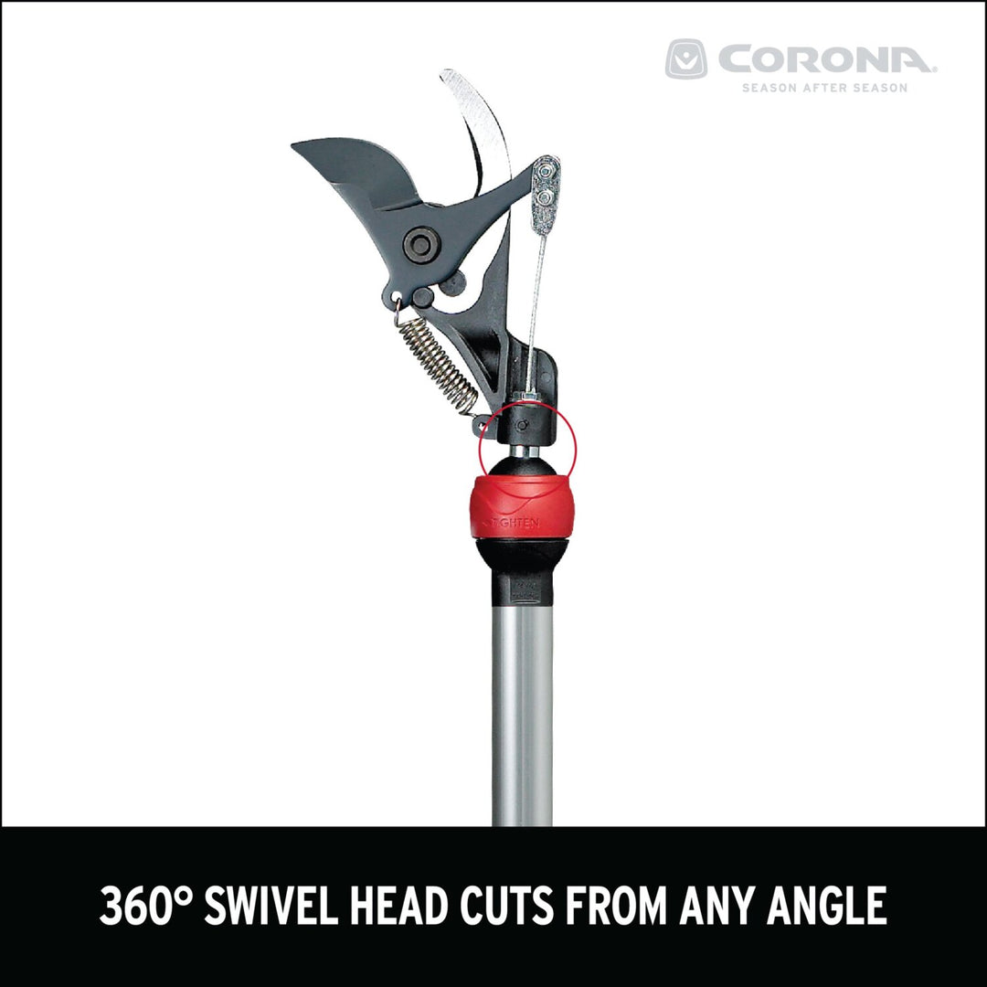 Corona TP 3206 SwivelCUT Long Reach Pruner, 1-1/4 in. Cut Capacity
