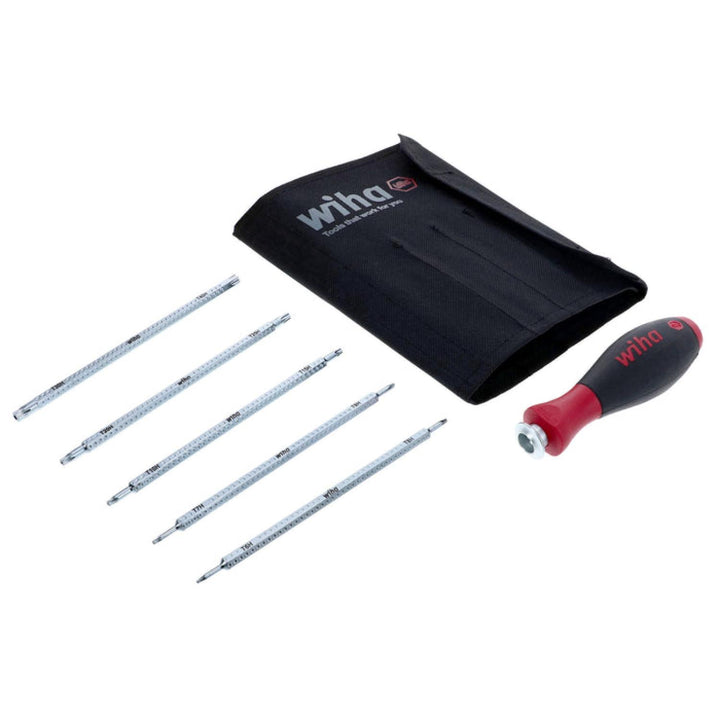 Wiha Tools 28197 6 Piece Drive-Loc VI Security TORX Pouch Set