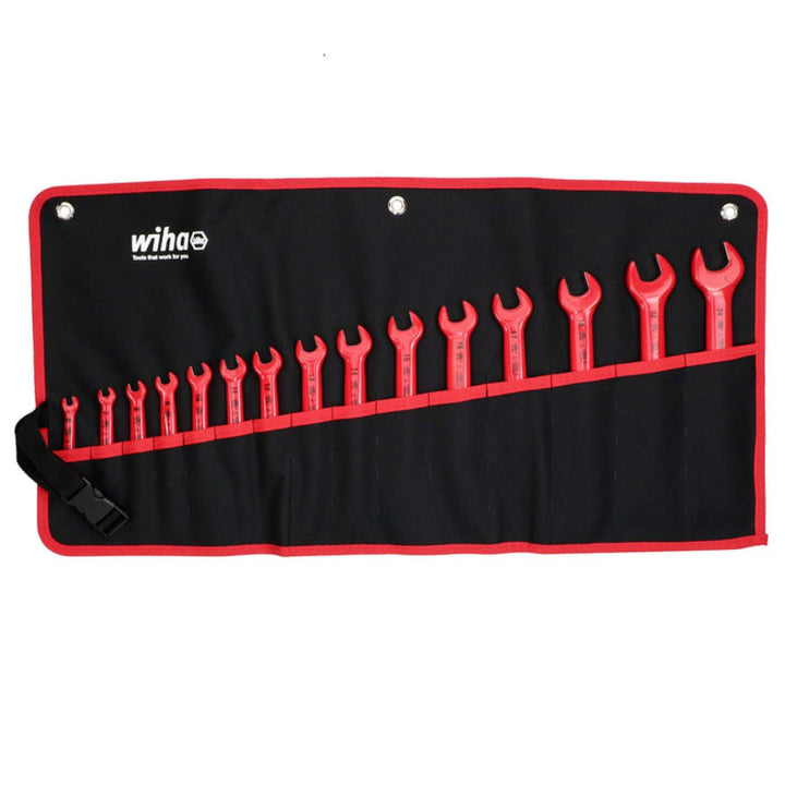 Wiha Tools 20091 Insulated Open End Wrench Set, 15 Pc.