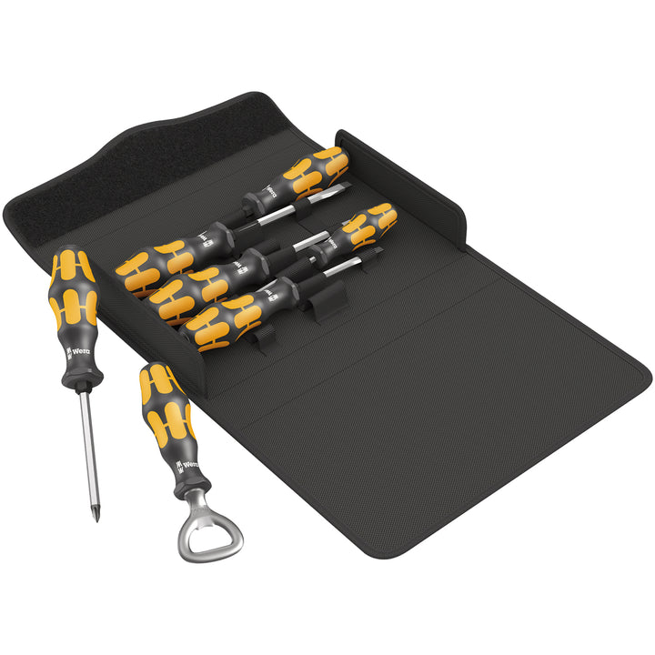 Wera Kraftform 900/7 set 2 screwdriver set Kraftform Wera: Chiseldriver, 7 pieces