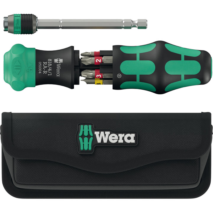 Wera Kraftform Kompakt 25 RA-R with Pouch, 6 Pc.