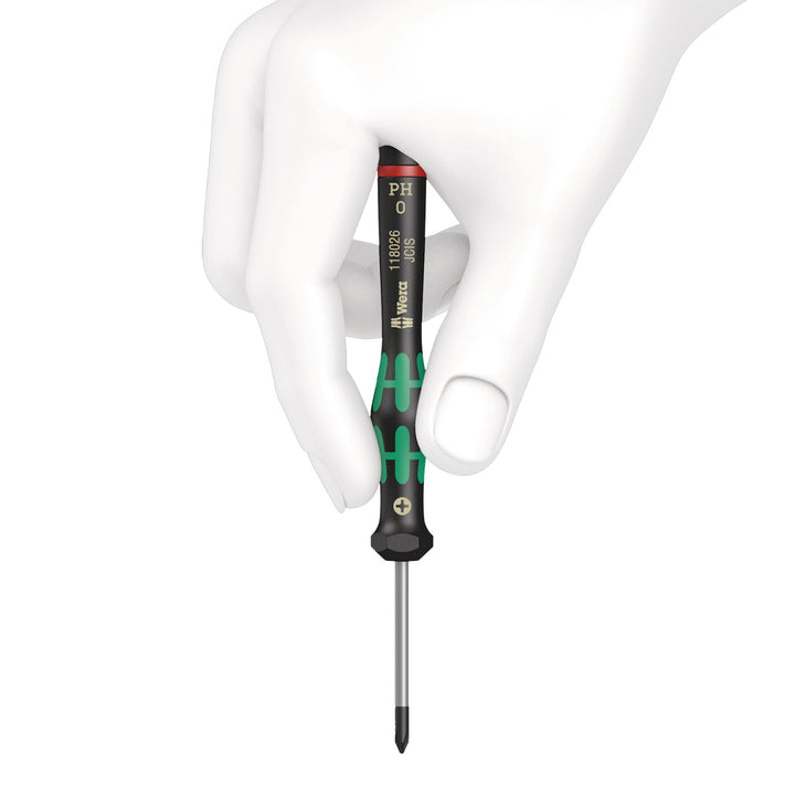 Wera 2035 Screwdriver for slotted screws for electronic applications, 0.35 x 2.5 x 40 mm