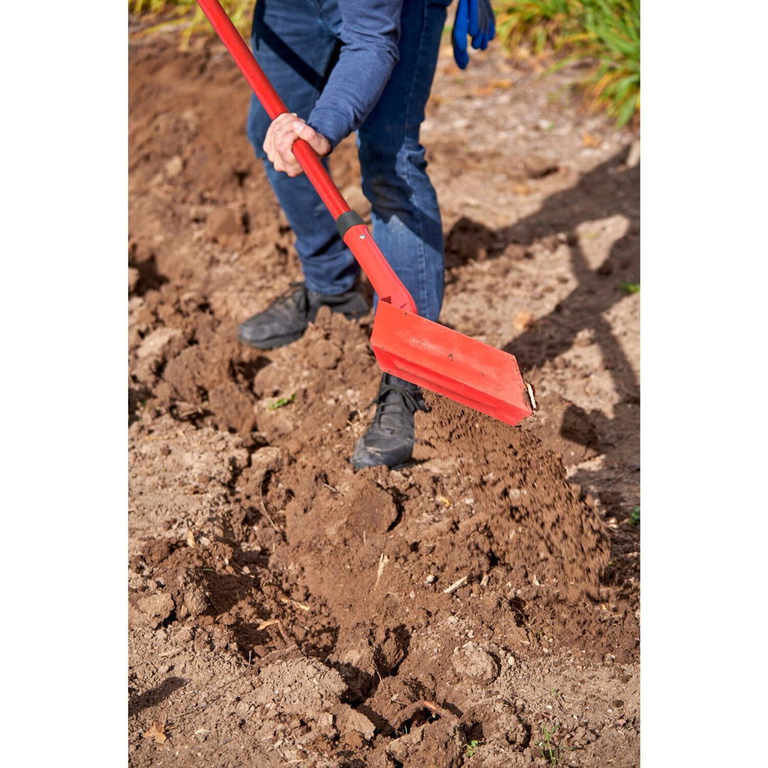Corona SS 64325 Trench Shovel, 28 Degree, 5 in. Head, Hollow Fiberglass Handle