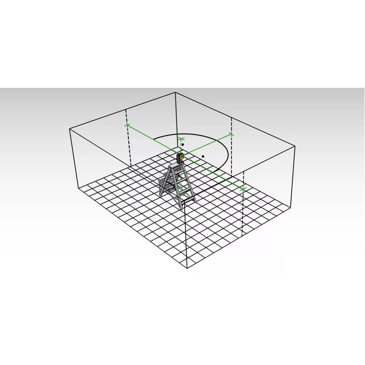 Stabila 03165 LA-5P G self-leveling, 5-Point/Dot GREENBEAM Laser