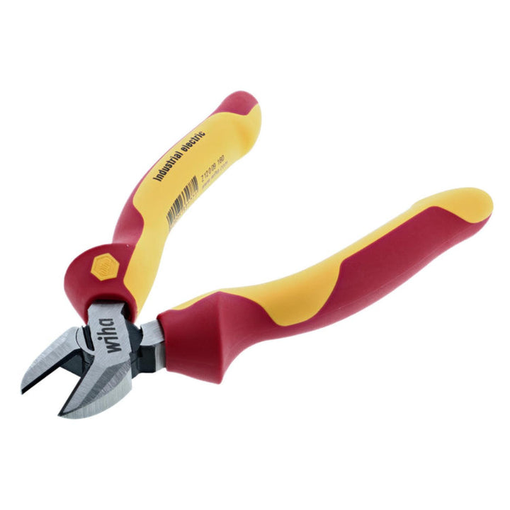 Wiha Tools 32933 Insulated Industrial Diagonal Cutter, 6.3"