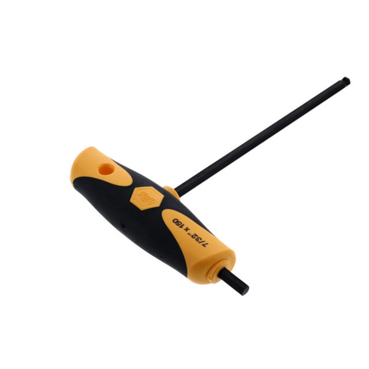 Wiha Tools 33432 7/32 x 5.9" Soft Grip Dual Drive Ball End Hex T-Handle