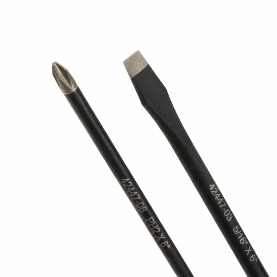 Estwing 42447 6-Piece Phillips and Slotted Magnetic Diamond Tip Screwdriver Set