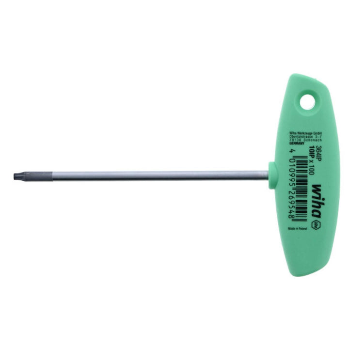 Wiha Tools 36463 TORX® Plus T-Handle, IP10 x 100 mm