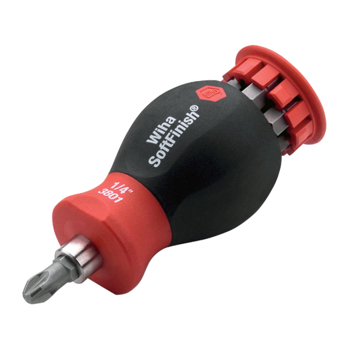 Wiha Tools 38045  6-in-1 Stubby Bit Holder, TORX Set