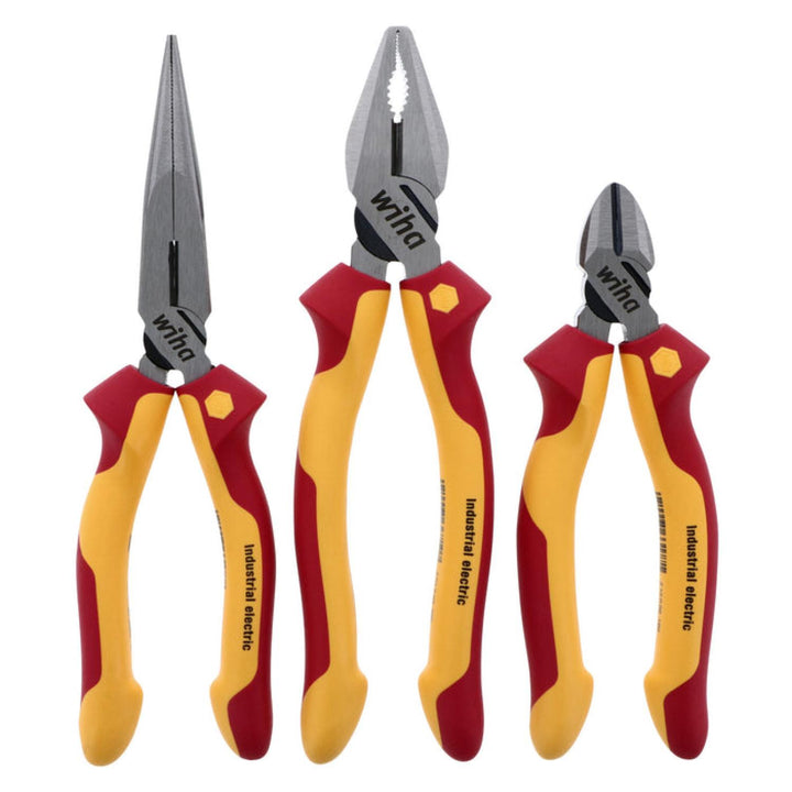 Wiha Tools 32864 Insulated Pliers & Cutters Set, 3 Pieces
