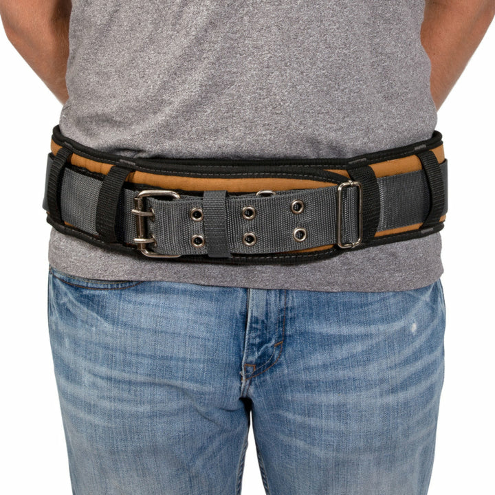 Dickies 57002 5-Inch Padded Work Belt with Double-Tongue Roller Buckle